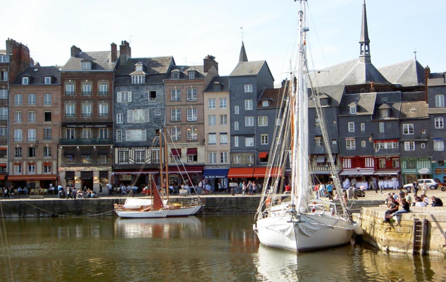 Appartement Cosy 5 Mins Honfleur Piscine Terrasse Équemauville Eksteriør billede